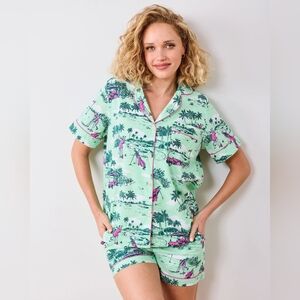 Printfresh Golf Toile Pajamas NWT XL Petite